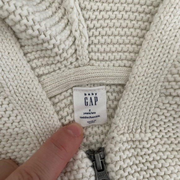 Baby Gap Bear Sweater - Size 2 - Picture 3 of 3